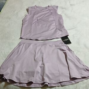 Lilac Kids Matching Tank Top and Skirt Set - Brand